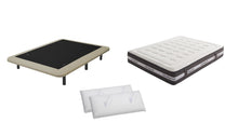 PACK Base + Colchón GEL ADAPT 6.0 Opción Base Tapizada Master 2 Almohadas