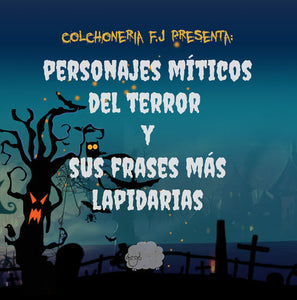 Personajes Míticos Del Terror Y Sus Frases Más Lapidarias