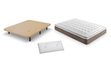 PACK Base + Colchón EVOQUE Opción Base Tapizada Master 3D 1 Almohada