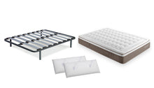 PACK Base + Colchón EVOQUE Opción Somier LAMA12 2 Almohadas