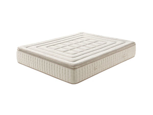 Colchón ELEGANT Núcleo Muelles Ensacados 5 Zonas de Descanso Panal de Abeja 6CM Viscoelástica 85KG 5CM de HR de 30KG y 6CM Viscosoft Plume